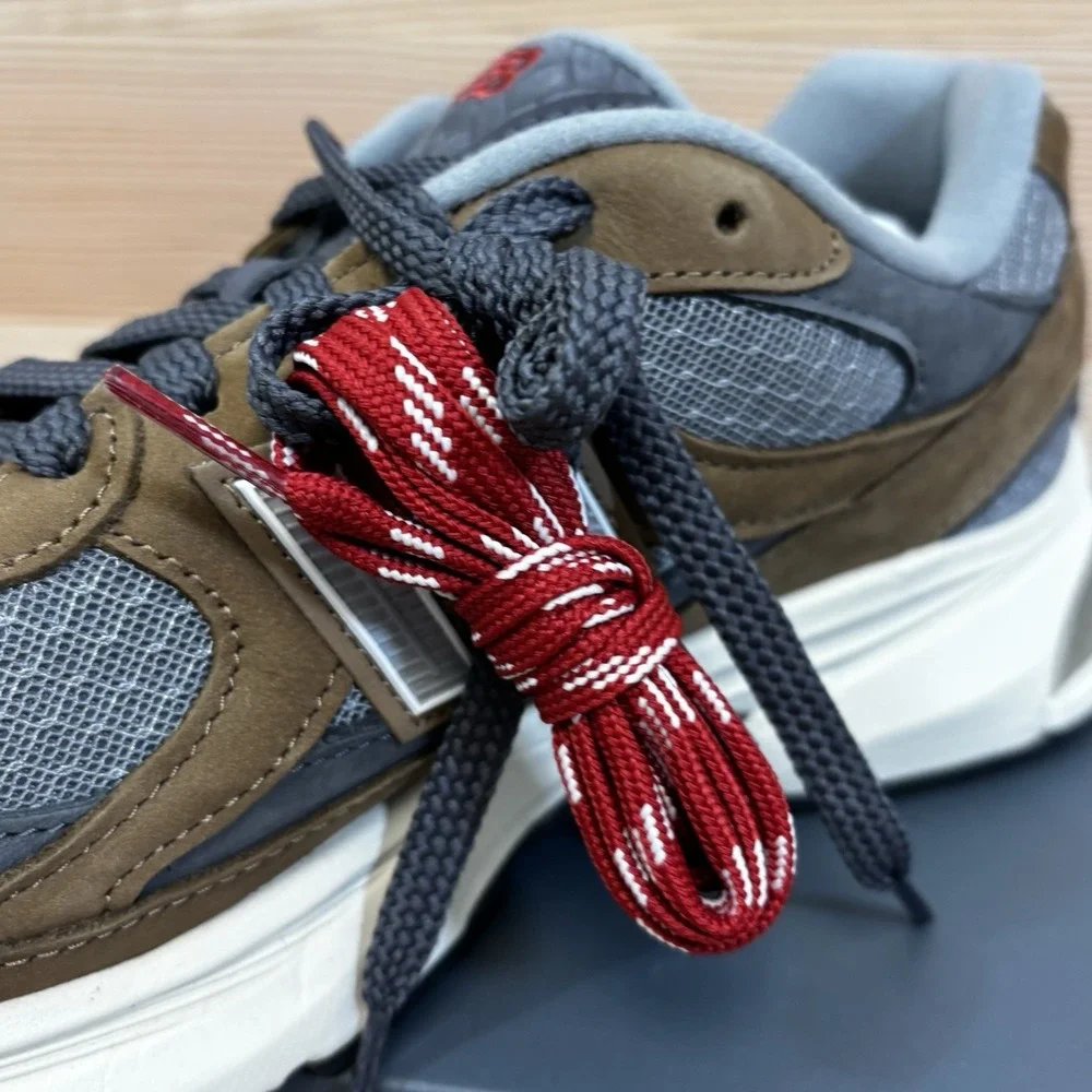 New Balance 2010 Lunar New Year Raw Leather Shadow Grey U201020Q Men's Sz 9.5